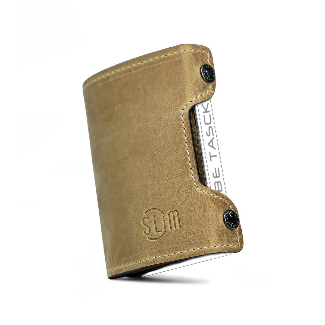 Cover Pelle Be Tasck Crazy Horse Sabbia cover portafoglio pelle