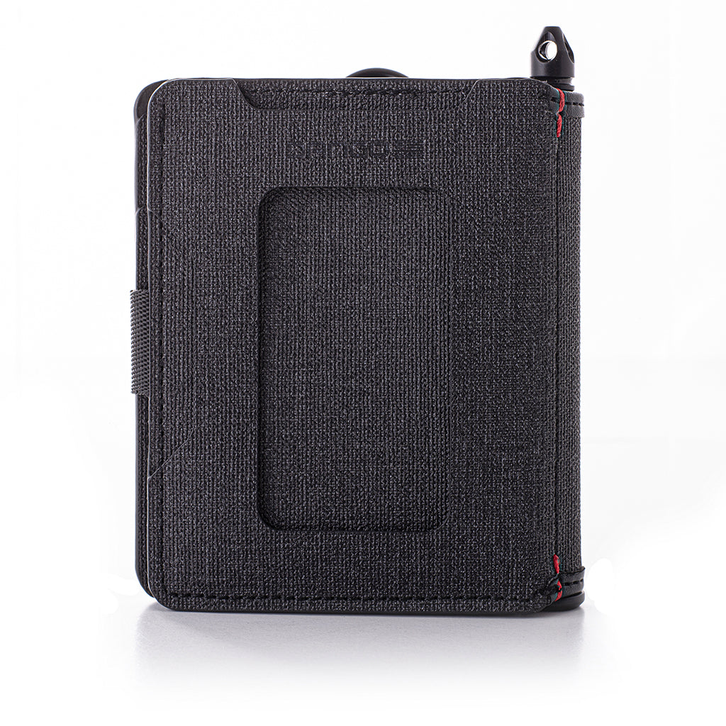 Dango P01 Pioneer Travel portafoglio passaporto Jet Black