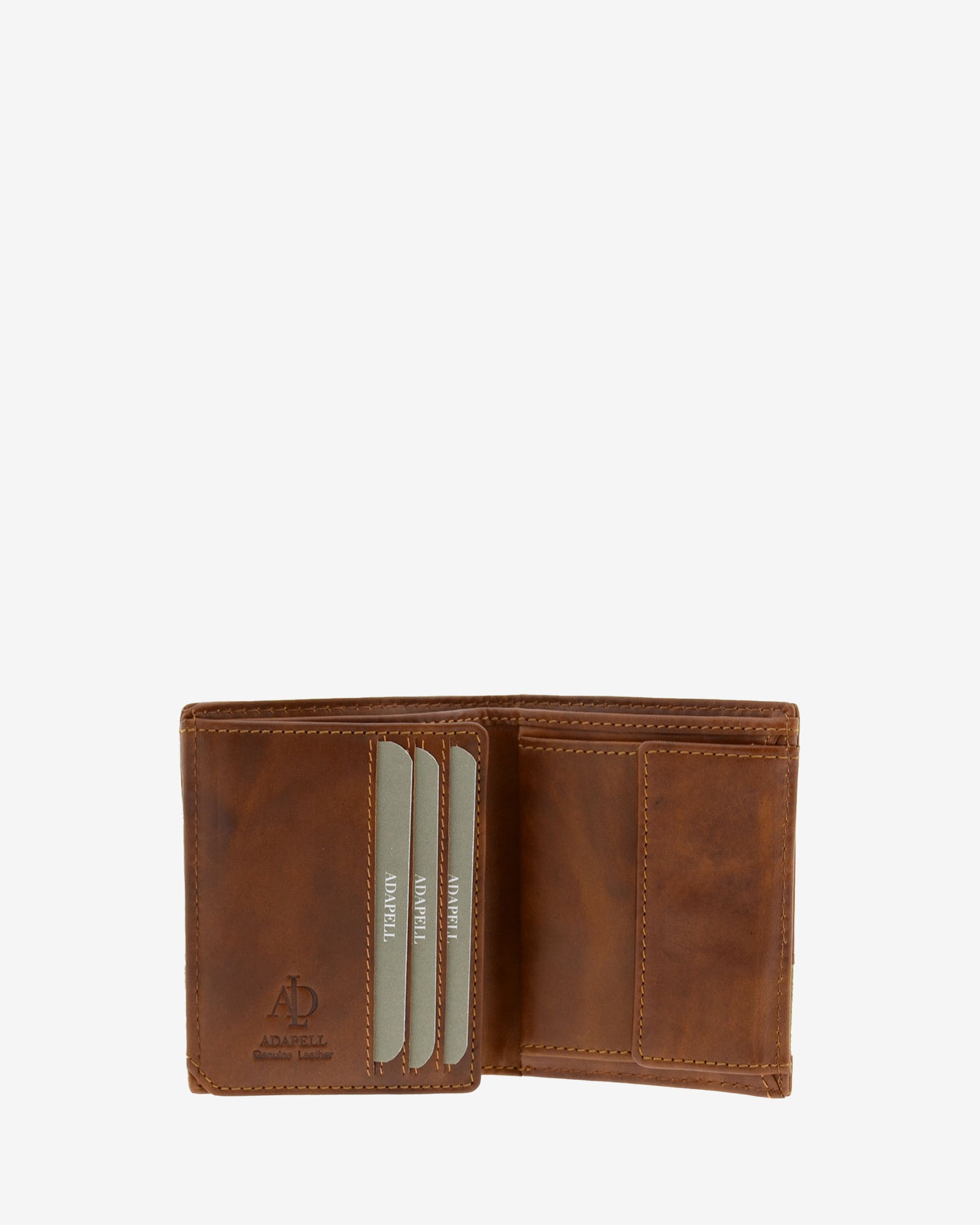 Adapell Range 1617 portafoglio uomo cuoio verticale RFID