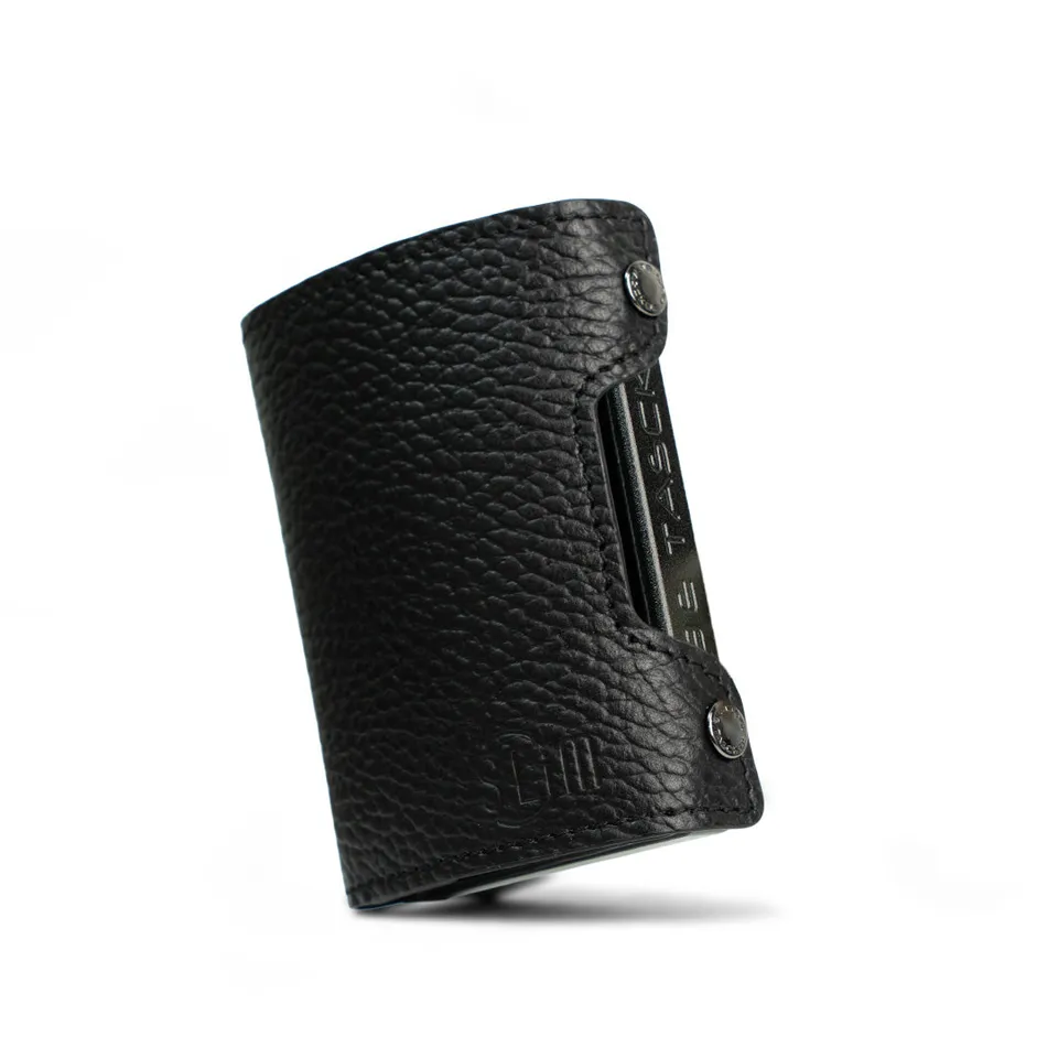 SLim Be Tasck Bottalato Nero Frame Nero portafoglio