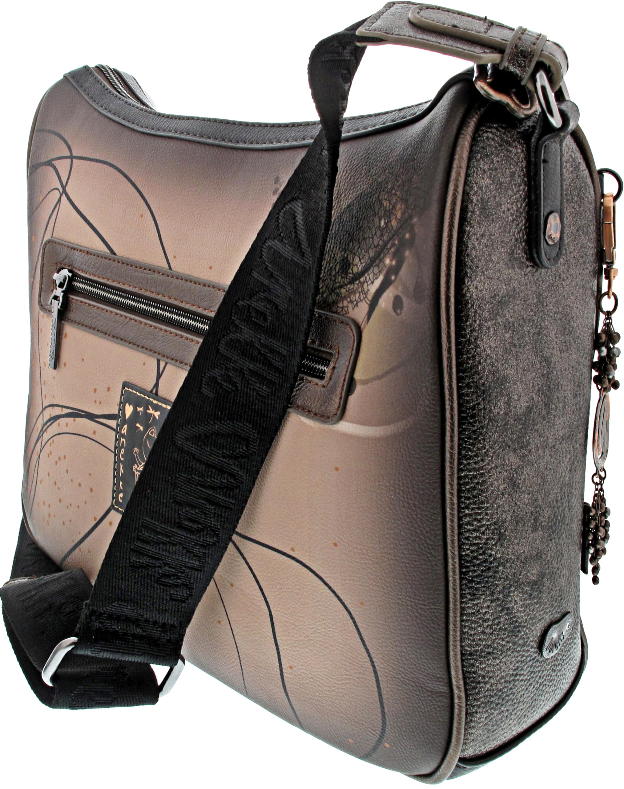 Anekke Auralis Wings borsa a tracolla grande 34 cm