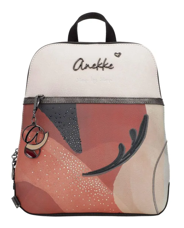 Anekke Eikon zaino con tasca frontale donna stampato