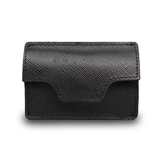 SLim Be Coin Saffiano Nero Portamonete Pelle Piccolo
