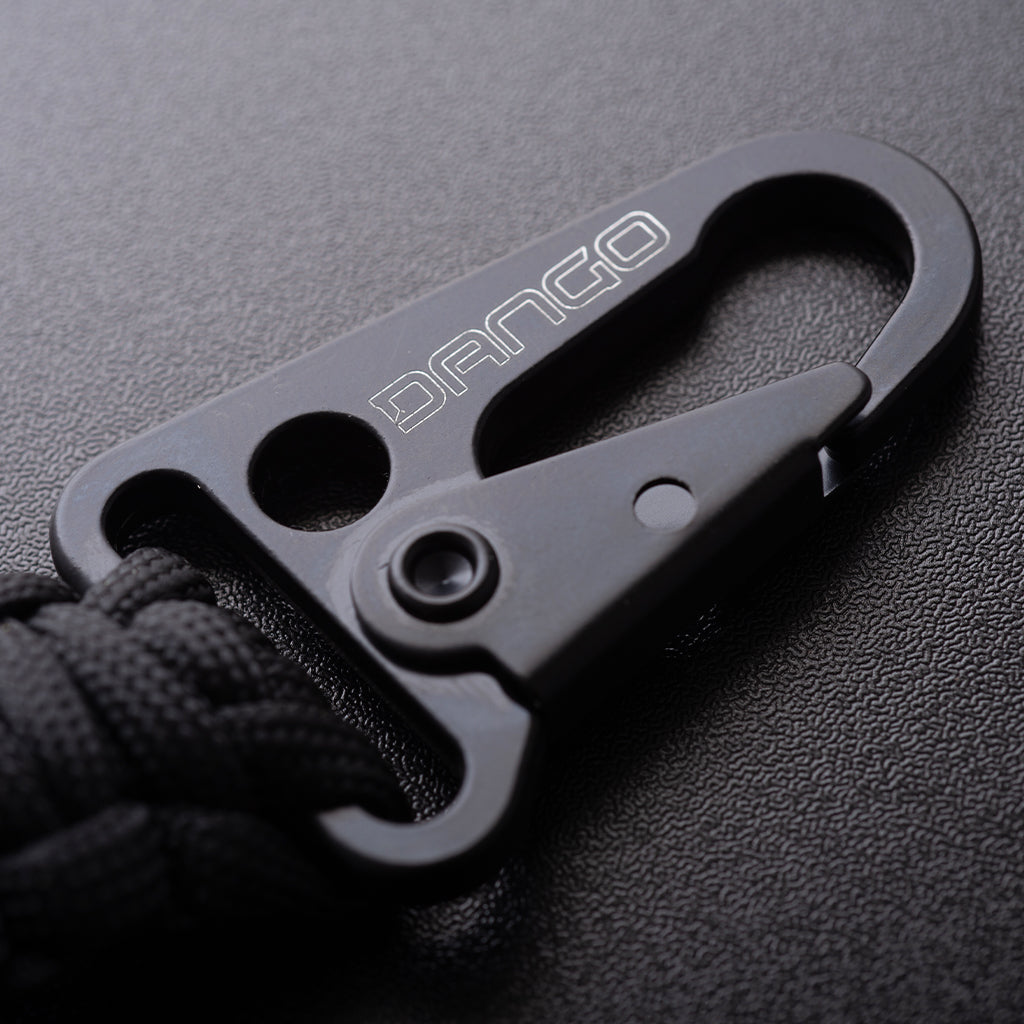 Dango Tether Mini Cordino paracord nero con accendifuoco