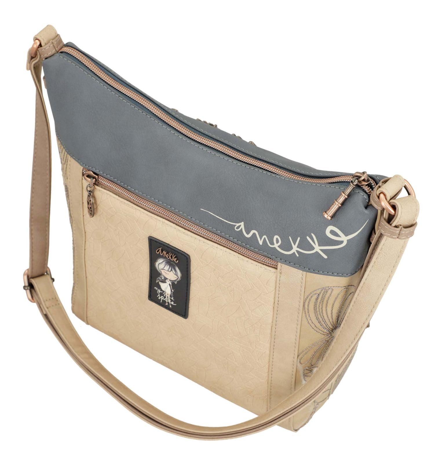 Anekke Stories tracolla piatta 30 cm con scomparti