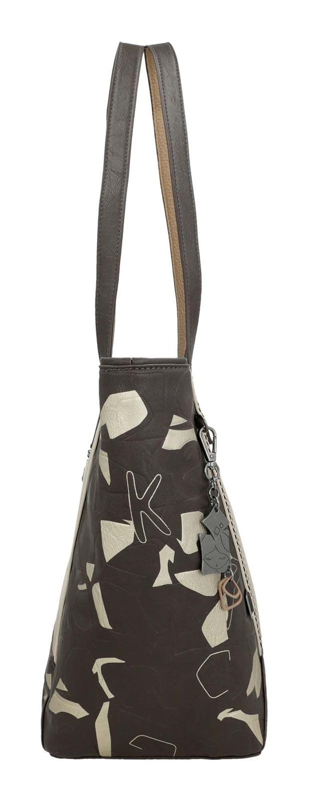 Anekke Bloom Tote stampa floreale shopper capiente