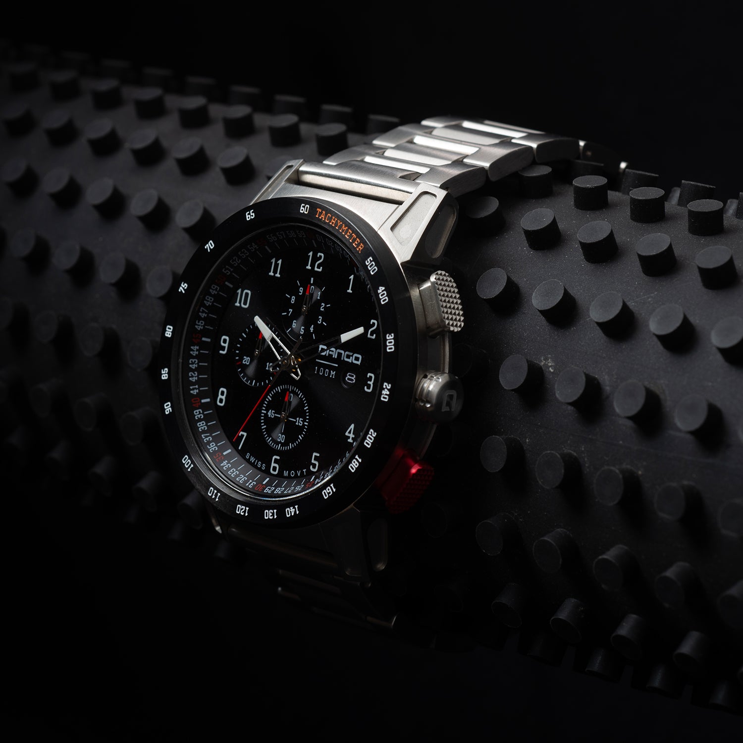 Dango CR-01 Chrono Orologio acciaio cronografo 45mm
