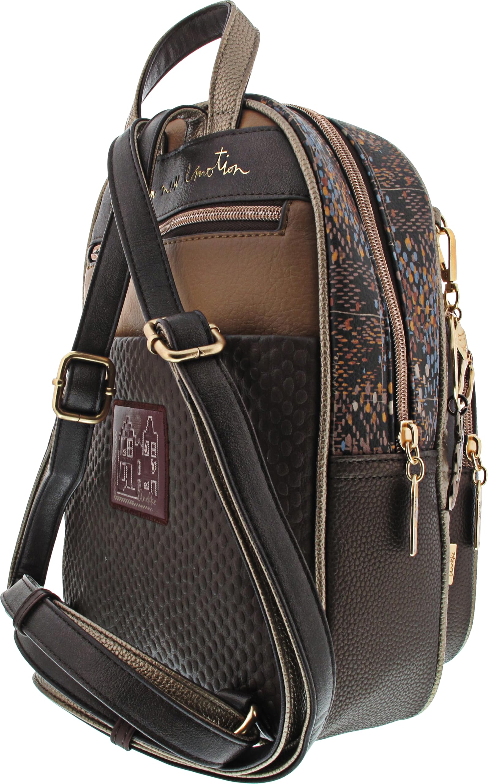 Anekke Tulip Zaino Medio Foderato con Tasche