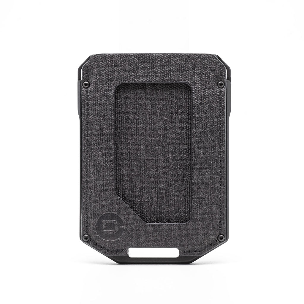Dango M4 Maverick Rail portafoglio alluminio pelle DTEX Jet Black