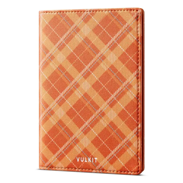 VULKIT Passport Card Holder VPW123 portapassaporto RFID nero