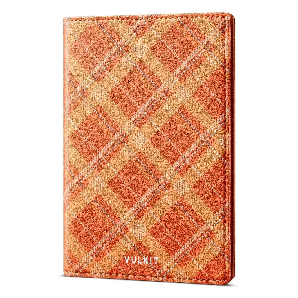 VULKIT Passport Card Holder VPW123 portapassaporto RFID nero
