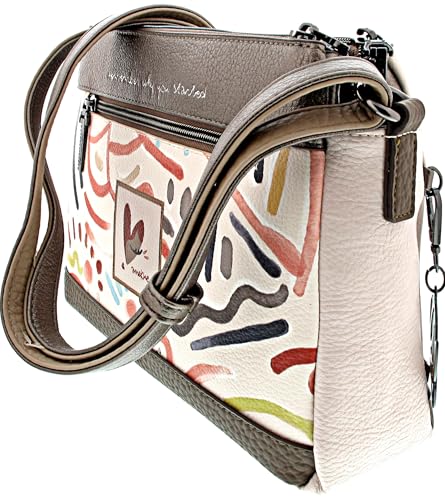 Anekke Olympia Borsa Tracolla Donna Ricamata