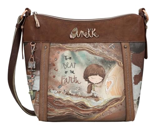 Anekke Core Grande Bandolera Borsa a Tracolla 4 Tasche Donna