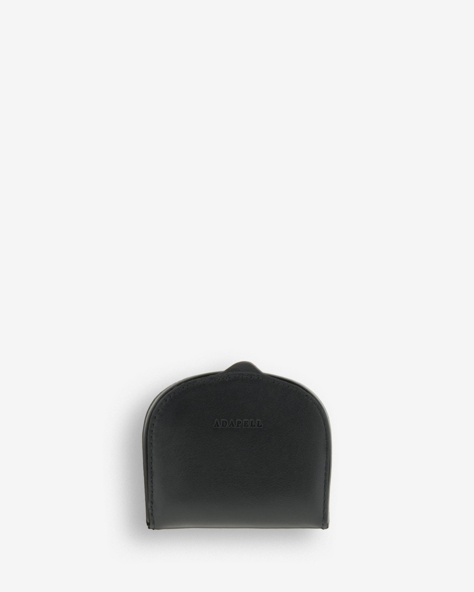 Adapell 8101 Portamonete Uomo Nero Taco Pelle