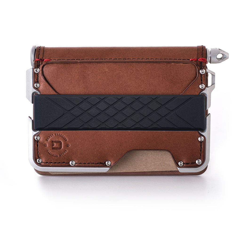Dango D01 Dapper portafoglio con penna whiskey brown