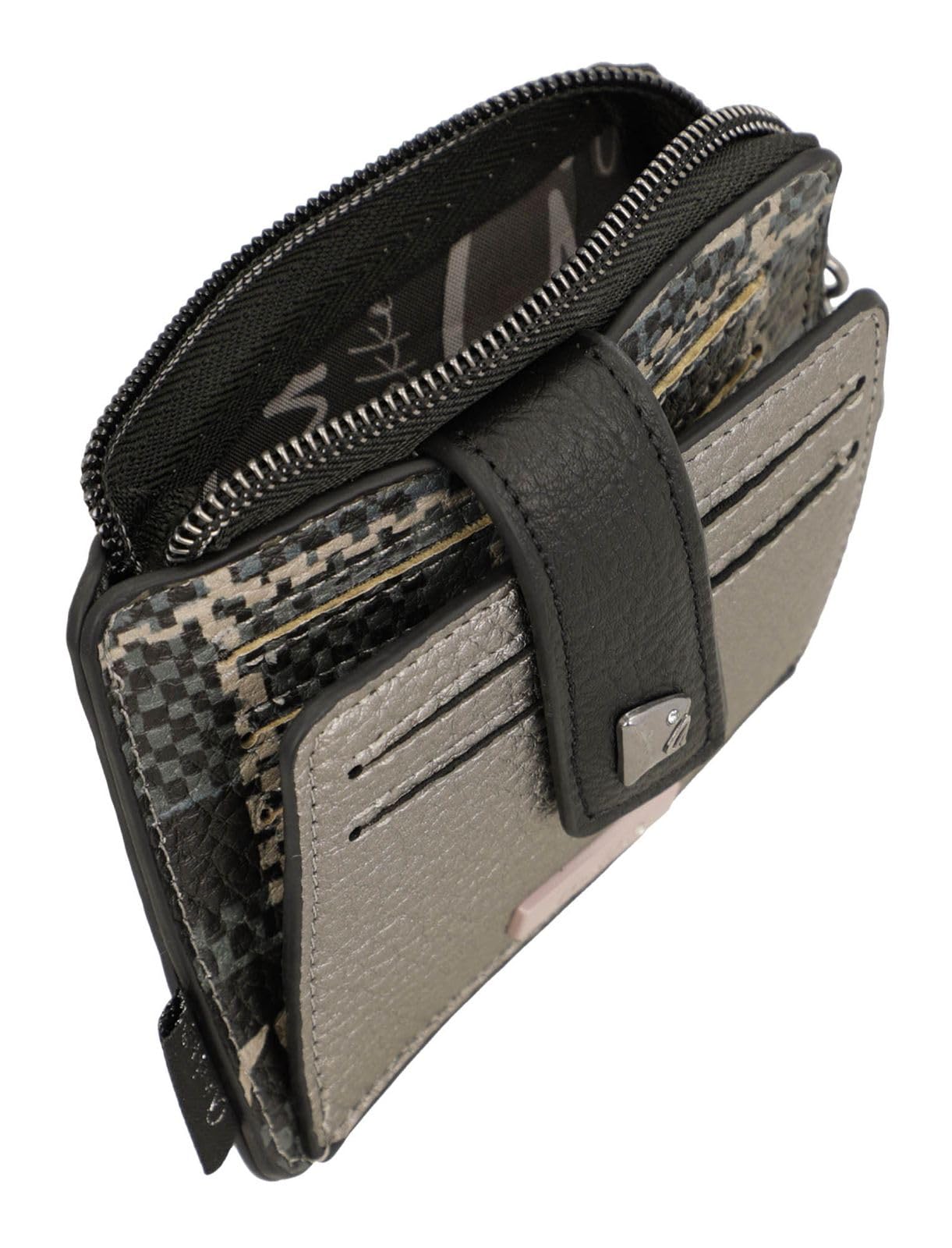 Anekke Iron Portatessere Piccolo con Zip Monete
