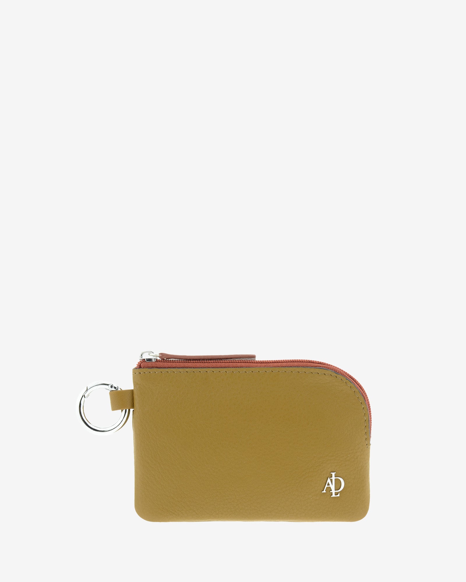 Adapell Brisa portamonete pelle ambra ebano fino 3 carte RFID