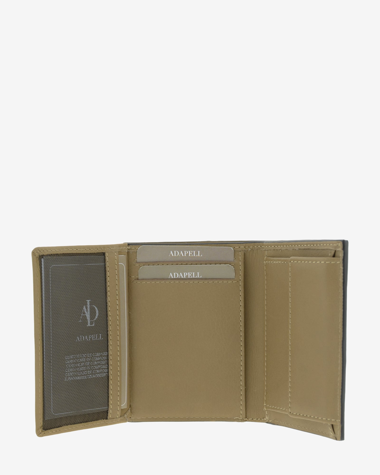 Adapell Tesela 1665 portafoglio uomo pelle nero RFID