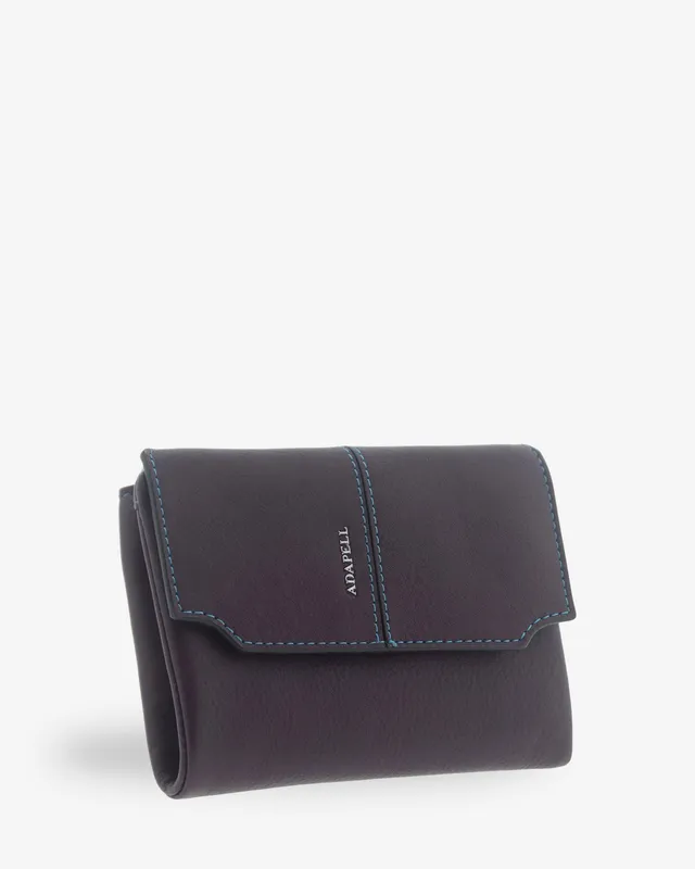 Adapell Atelier portafoglio pelle caramel RFID 15 carte