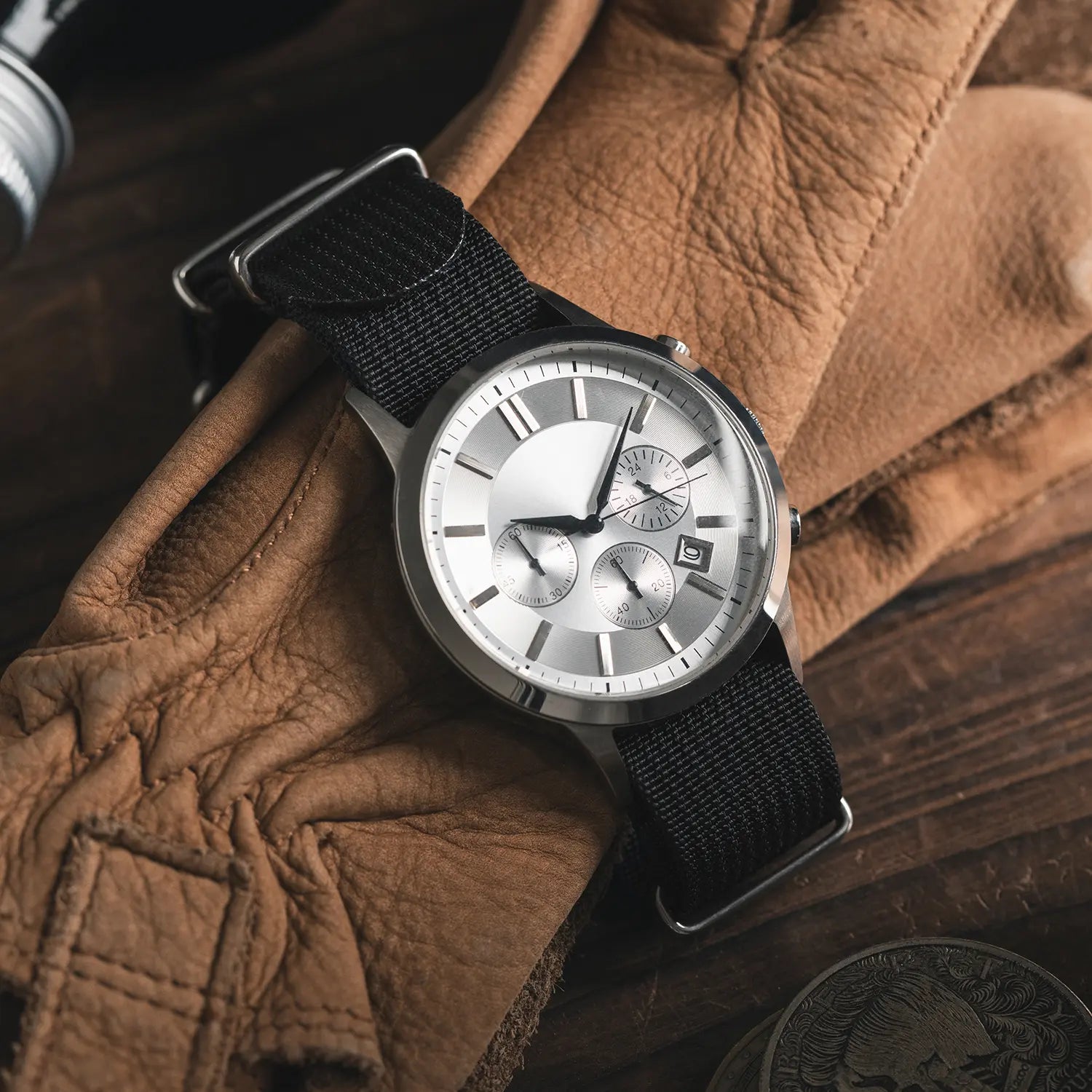 VULKIT Accessories VWB101 cinturino nero nylon 20mm NATO