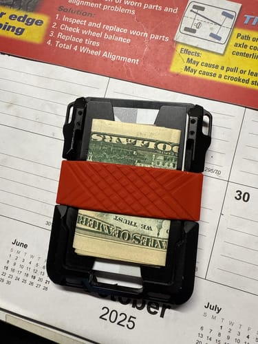 Dango Vertical Wallet Bands fascia silicone OD green M-Series