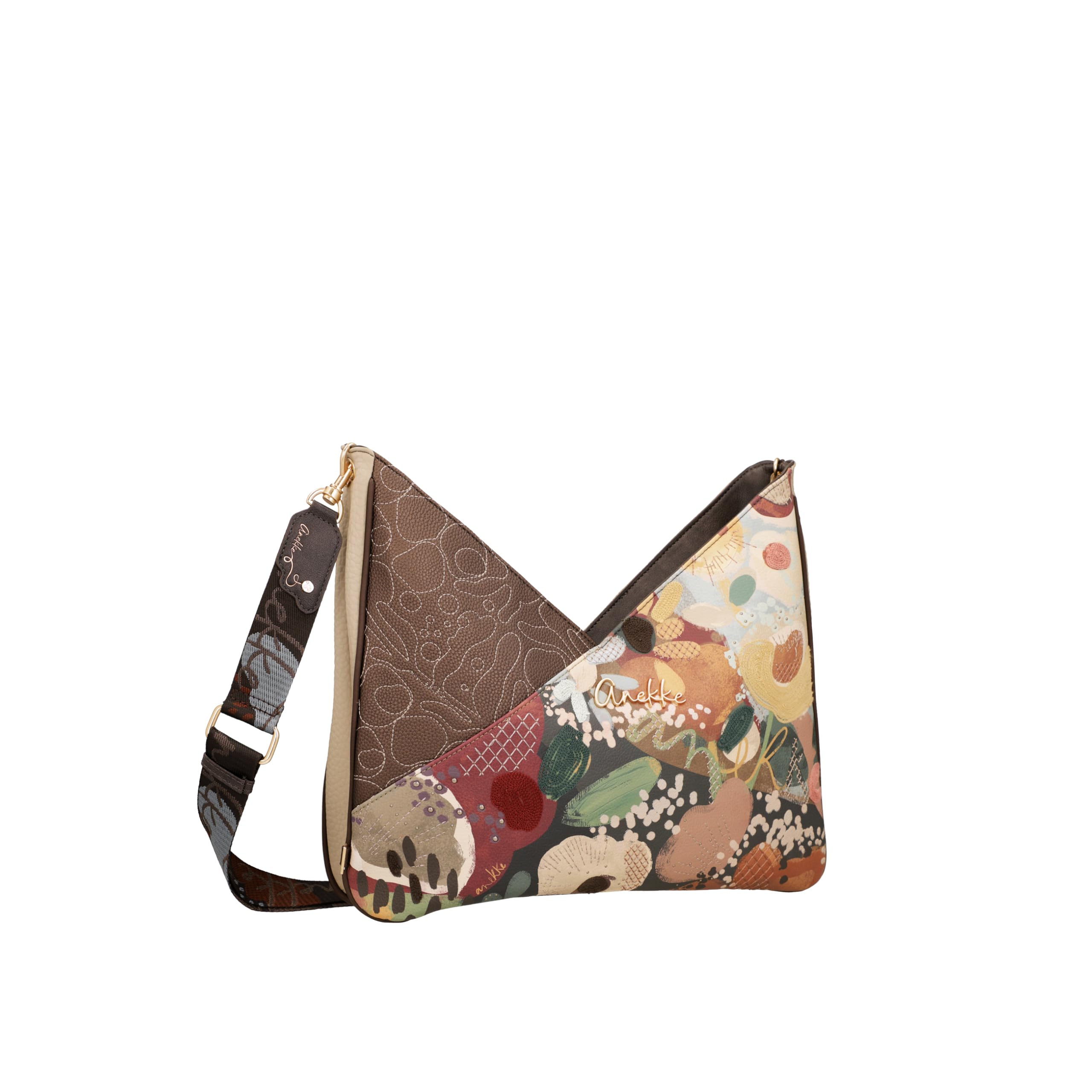 Anekke Blossom borsa tracolla grande leggera regolabile