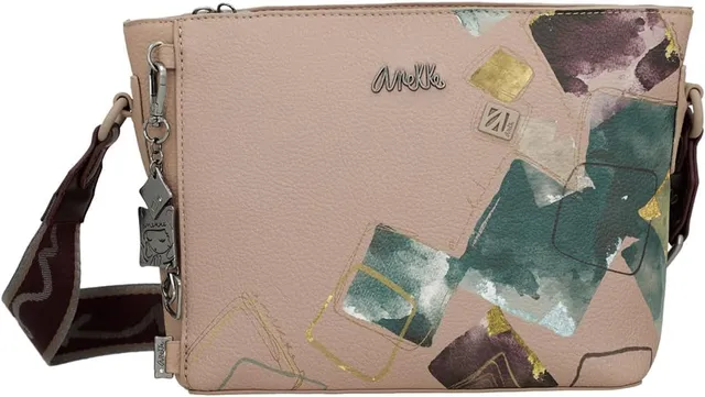 Anekke Evolution Tracolla Quadrata Donna con Cerniera