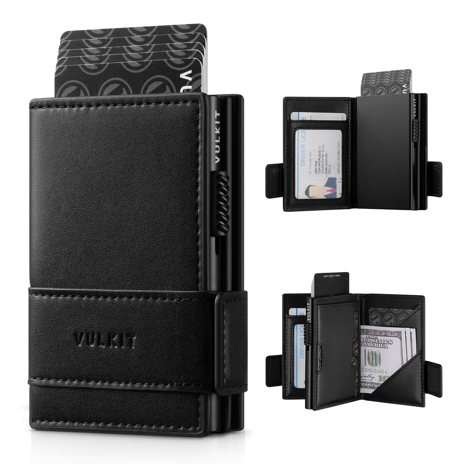 Vulkit Multifunctional Portafoglio VC317 Navy RFID