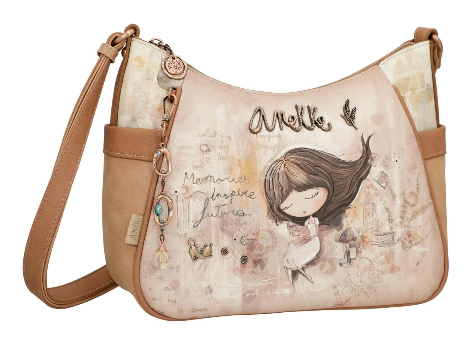 Anekke Memories Bandolera Grande Borsa Tracolla 30x23cm