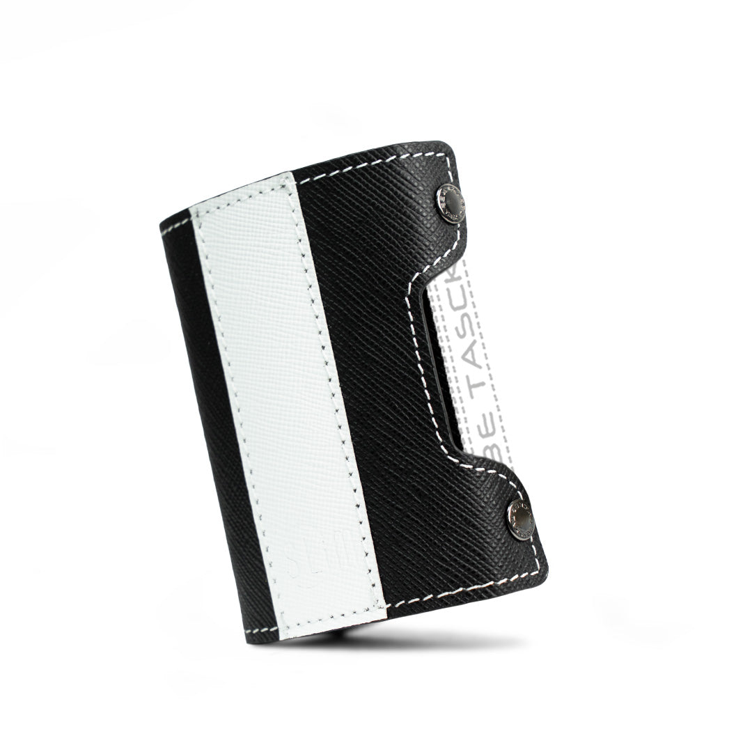 SLim Cover Pelle Be Tasck Bicolor Bianconero cover pelle