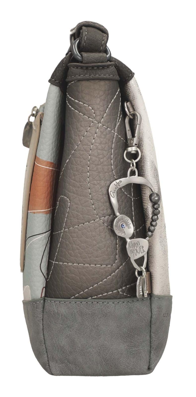 Anekke Sophia Borsa a Tracolla Media Stampa Geometrica