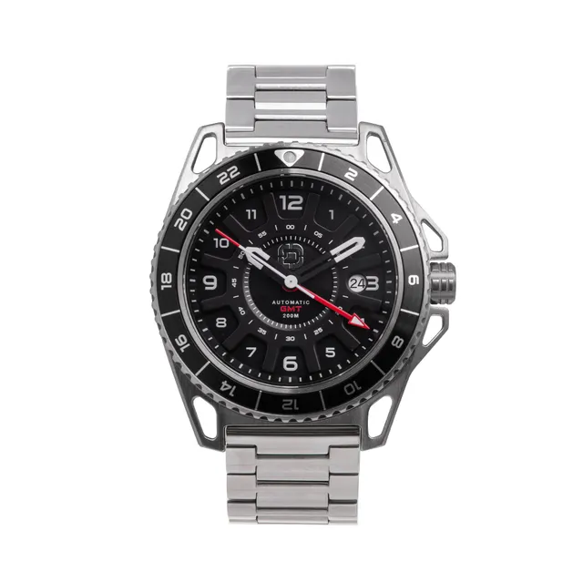 Dango GMT-01 orologio automatico acciaio nero