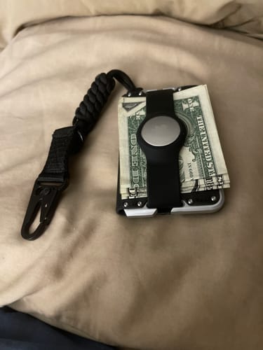 Dango Quick Release Tether cordino paracord nero sgancio rapido