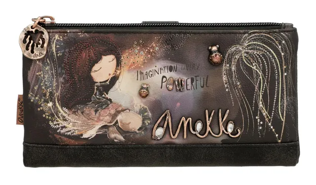 Anekke Dreamverse portafoglio RFID grande 21x10 cm