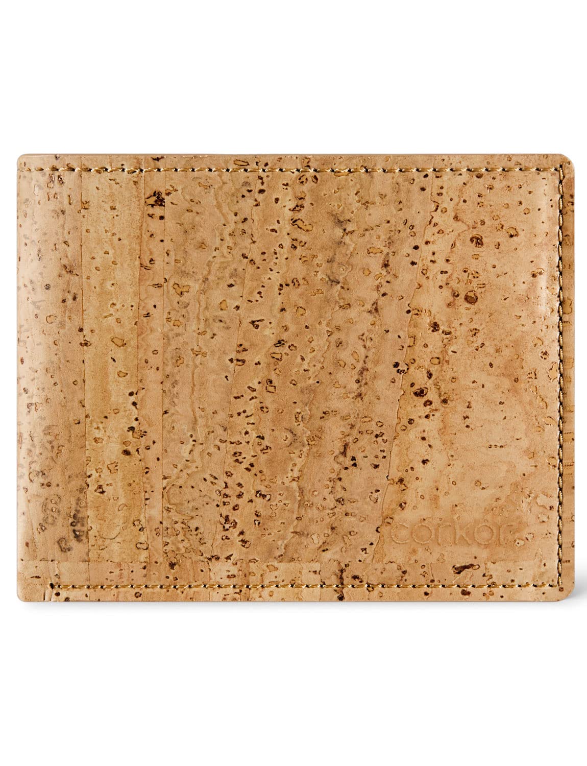 Corkor Wallets S portafoglio uomo sughero marrone 6 carte