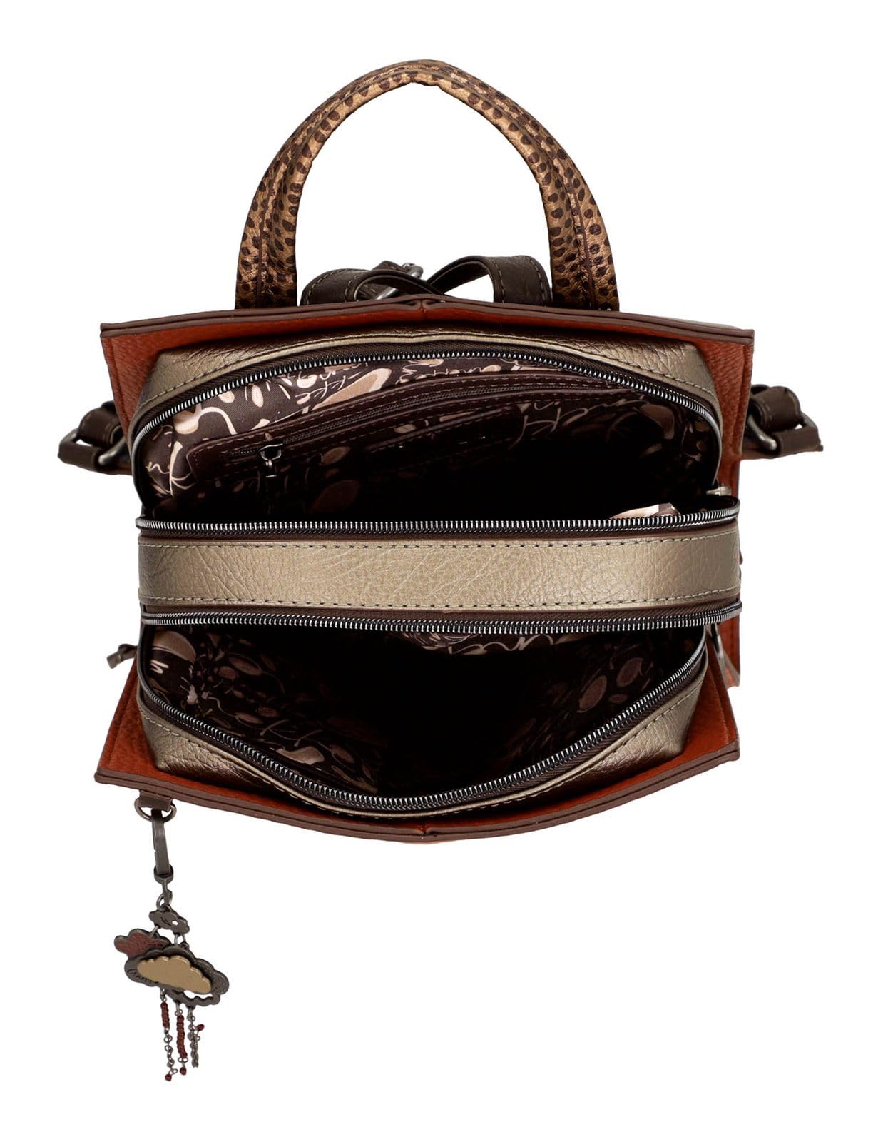 Anekke Odyssey zaino quadrato multicolore 25x29x9 cm
