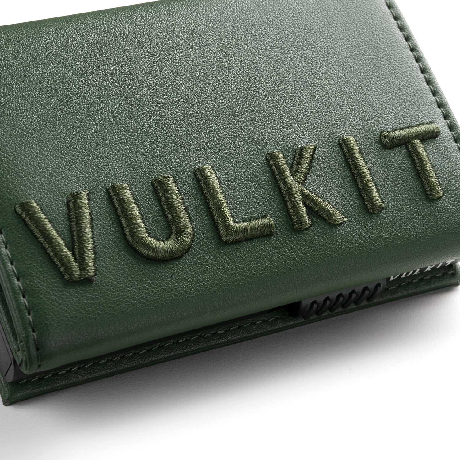 VULKIT Pop Up Wallet VC302 portafoglio marrone RFID zip