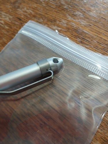 Dango Mini Pen penna tascabile alluminio Jet Black