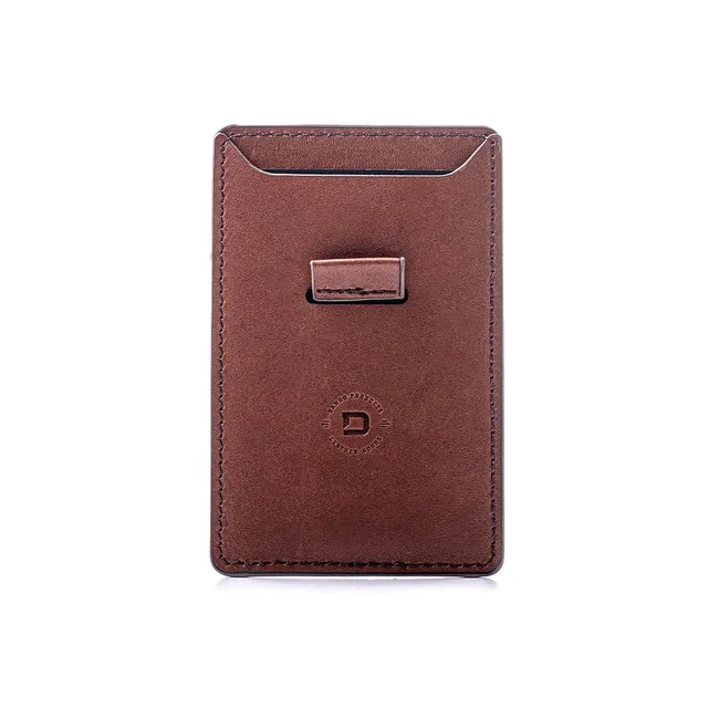 Dango A10 Pull Pocket Adapter portacarte Whiskey Brown 4 carte