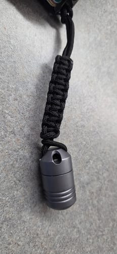 Dango Cobra Weave 95 Laccetto Paracord Doppio Verde Nero