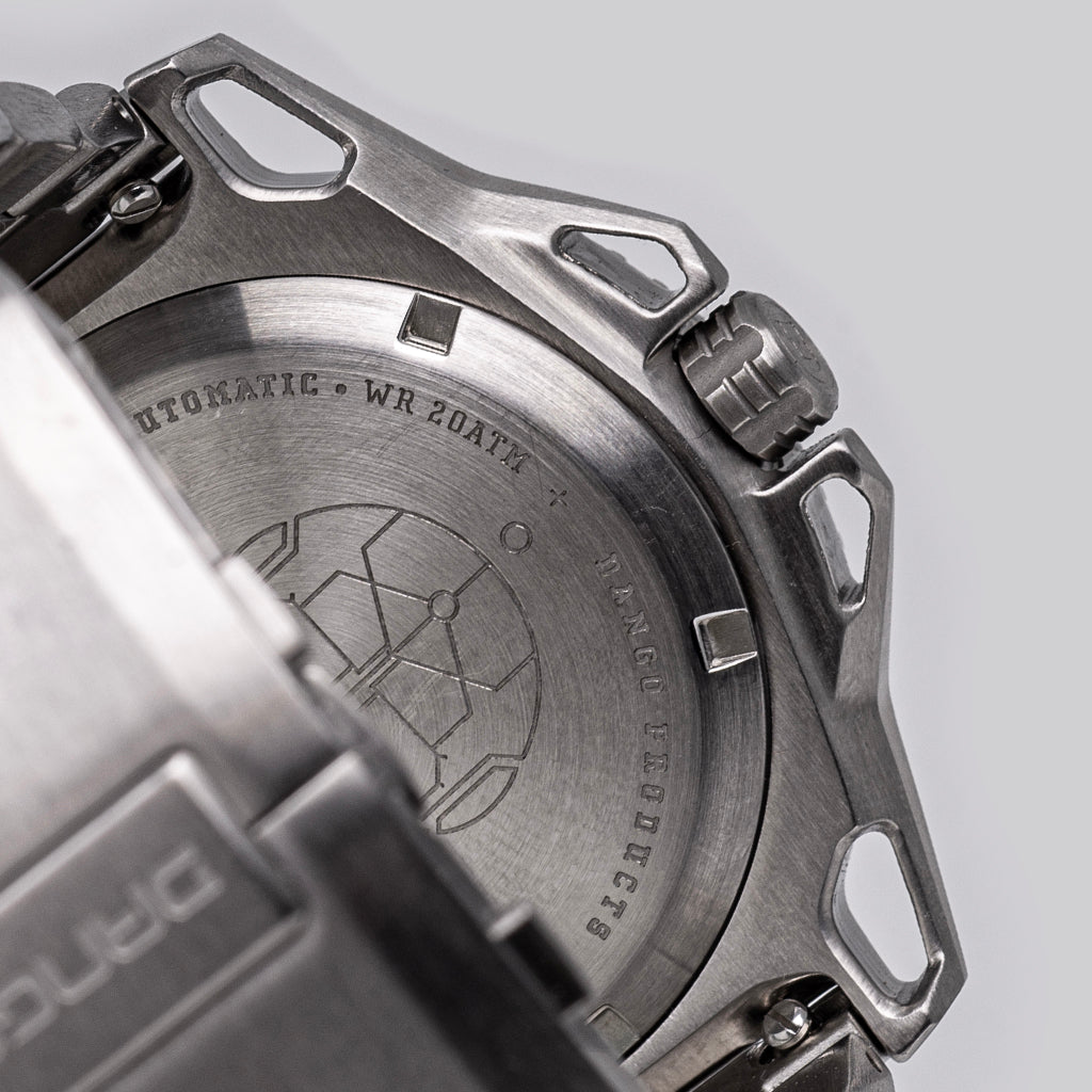 Dango GMT-01 orologio automatico acciaio nero
