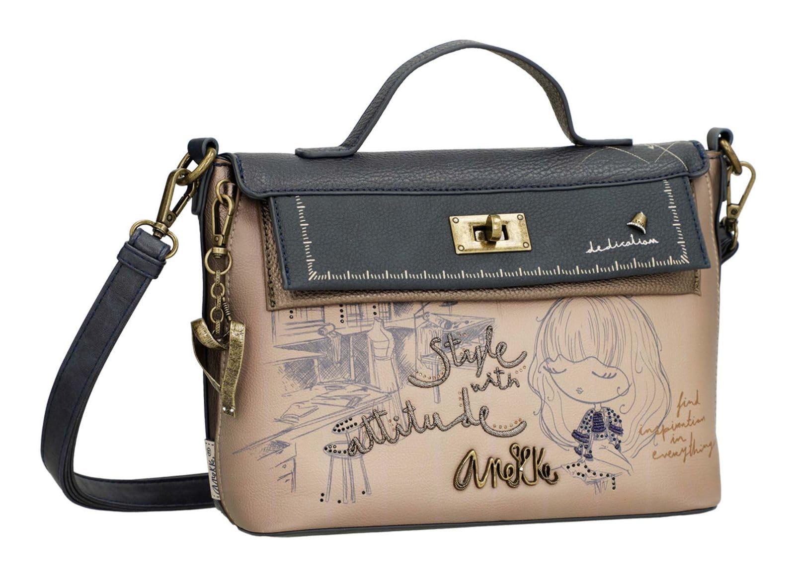 Anekke Studio Tracolla patta manico corto donna