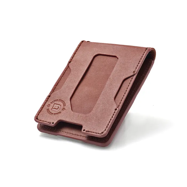 Dango M1 Maverick 4 Pocket Bifold portafoglio pelle Whiskey Brown