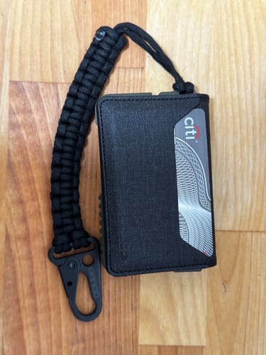 Dango T01 Tactical Spec-Ops portafoglio DTEX bifold Blackout