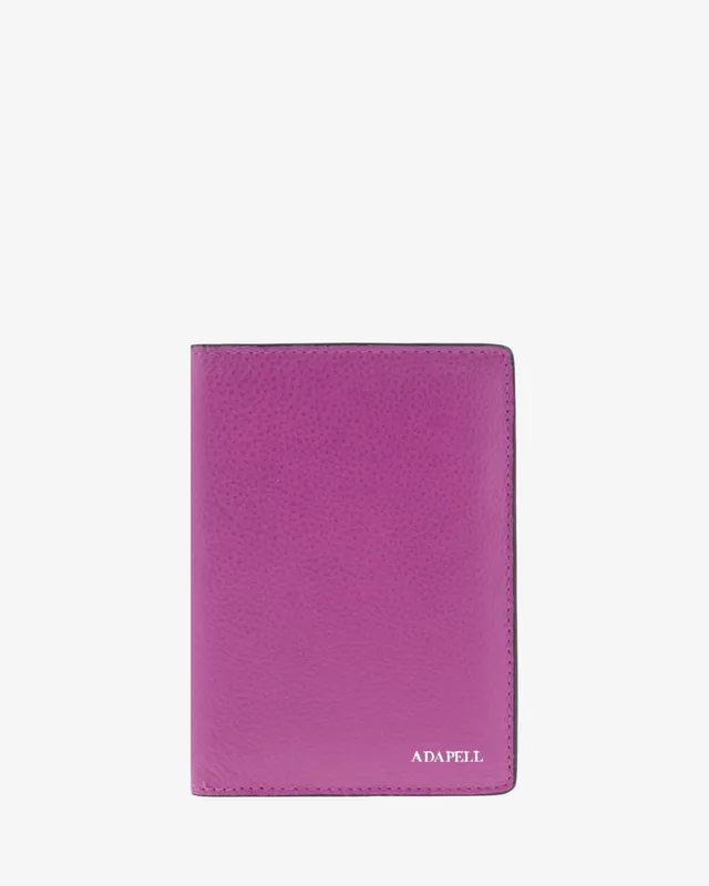 Adapell Essenza 8087 Portapassaporto Nero RFID Pelle
