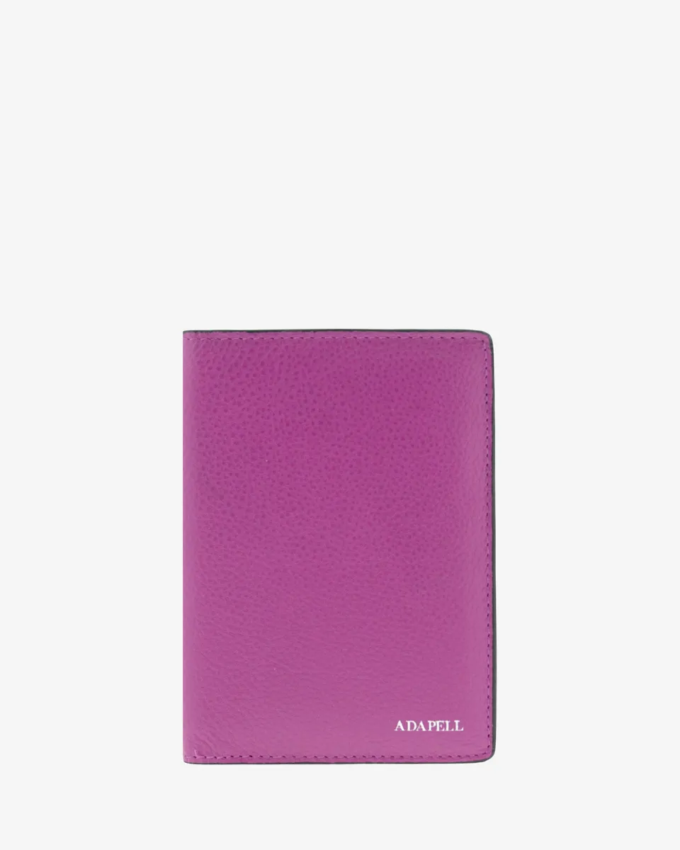Adapell Essenza 8087 Portapassaporto Nero RFID Pelle