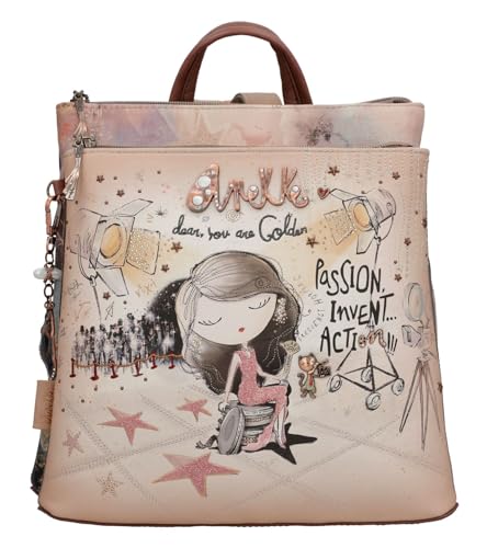 Anekke Hollywood Backpack Zaino Donna Multicolor