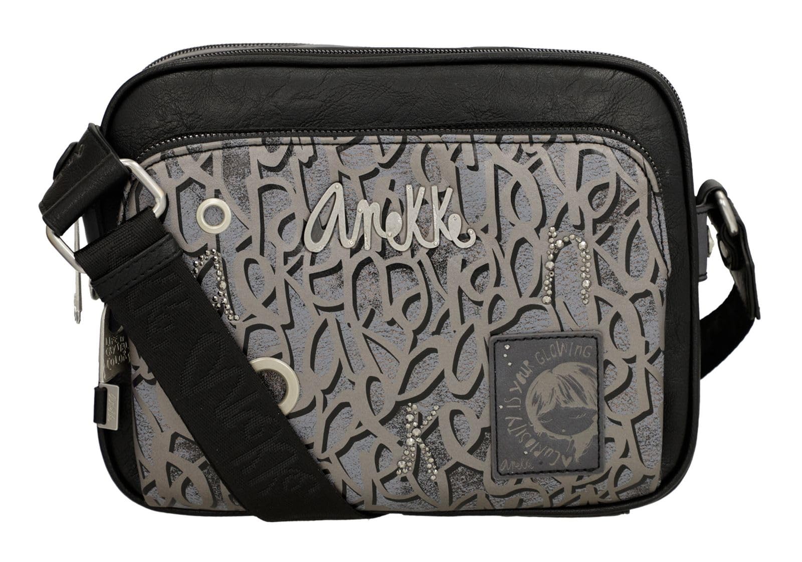 ANEKKE Nature Crust Tracolla Mediana 25x19x6 cm