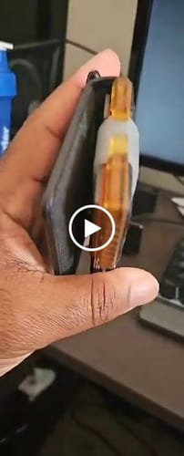Dango T01 ULTEM portafoglio tattico RFID nero