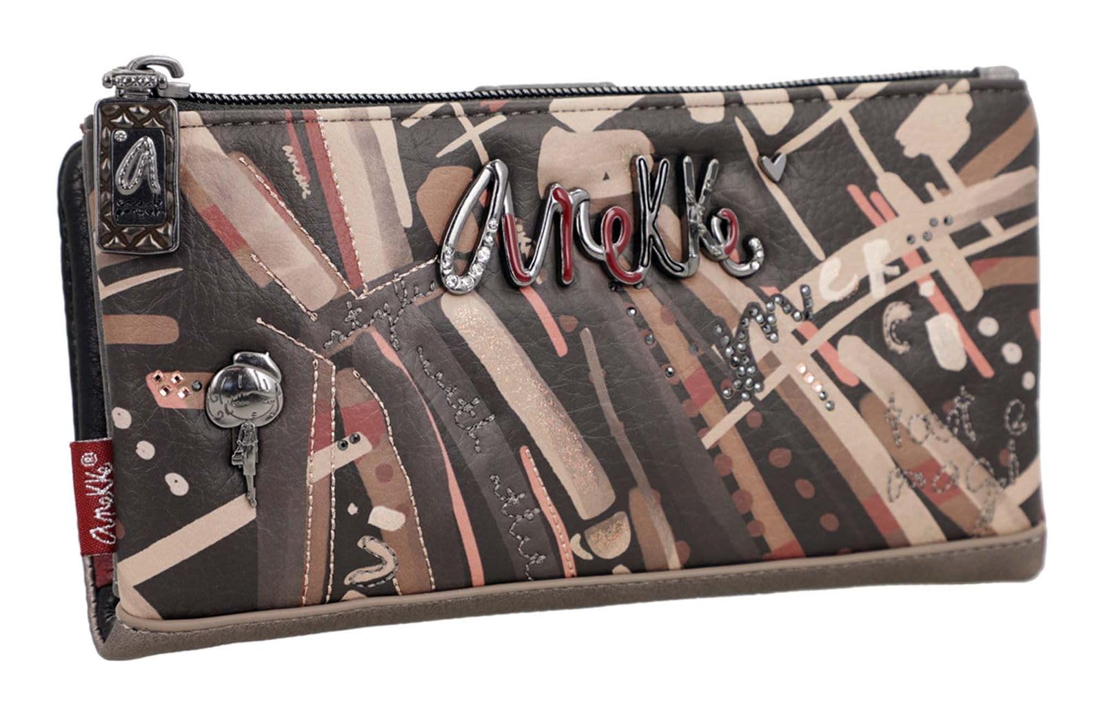 Anekke Evolution Portafoglio Donna 12x8x4 cm RFID